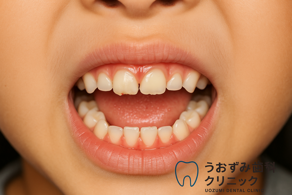 子供が歯をぶつけたらどうする？幸田町の小児歯科が緊急時の正しい対処法を解説！